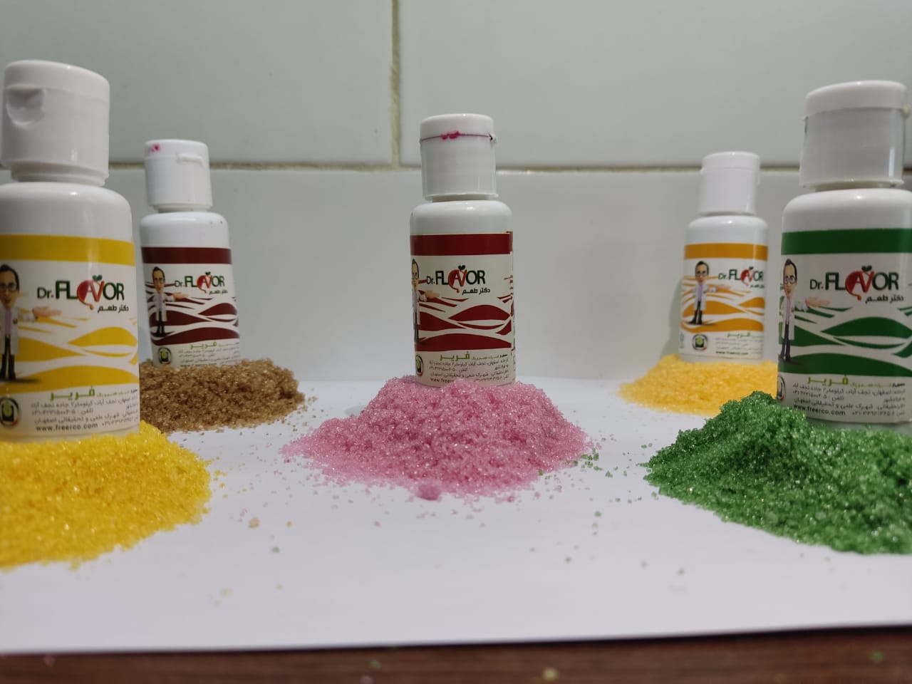 رنگ خوراکی کاملا طبیعی
