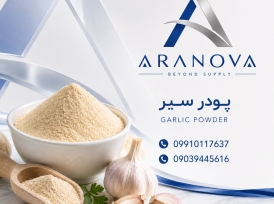فروش پودر سیر با کیفیت | آرانوا تامین کننده مستقیم پودر سیر
